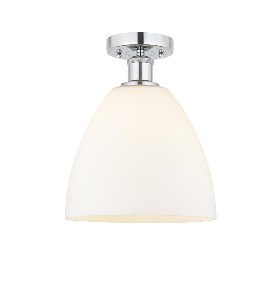 Bristol - 1 Light - 9 inch - Polished Chrome - Semi-Flush Mount