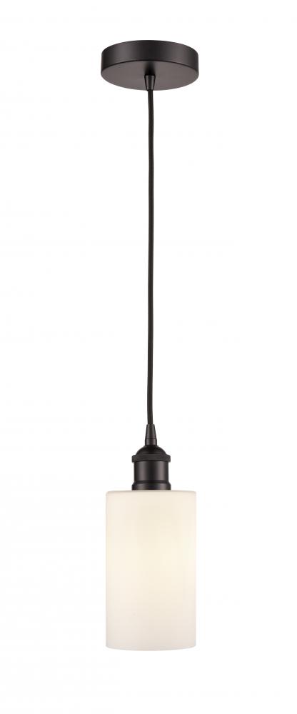 Clymer - 1 Light - 4 inch - Oil Rubbed Bronze - Cord hung - Mini Pendant