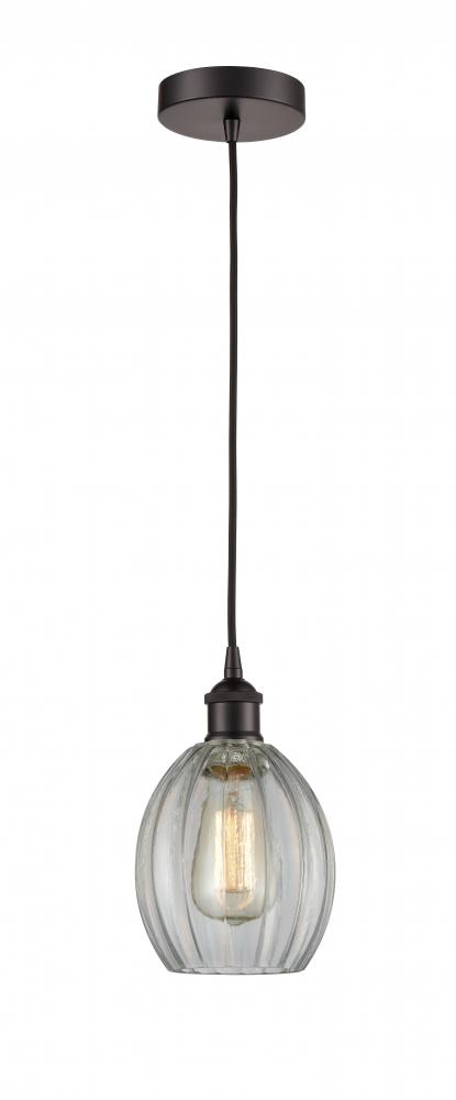 Eaton - 1 Light - 6 inch - Oil Rubbed Bronze - Cord hung - Mini Pendant