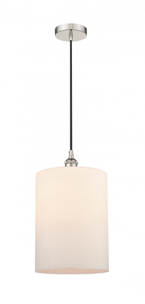 Cobbleskill - 1 Light - 9 inch - Polished Nickel - Cord hung - Mini Pendant