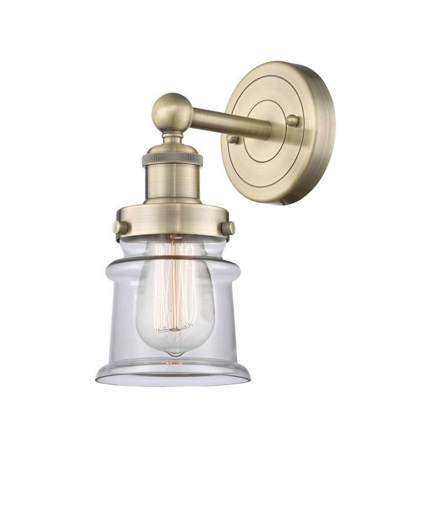 Canton - 1 Light - 5 inch - Antique Brass - Sconce