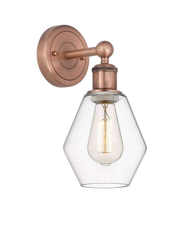 Cindyrella - 1 Light - 6 inch - Antique Copper - Sconce