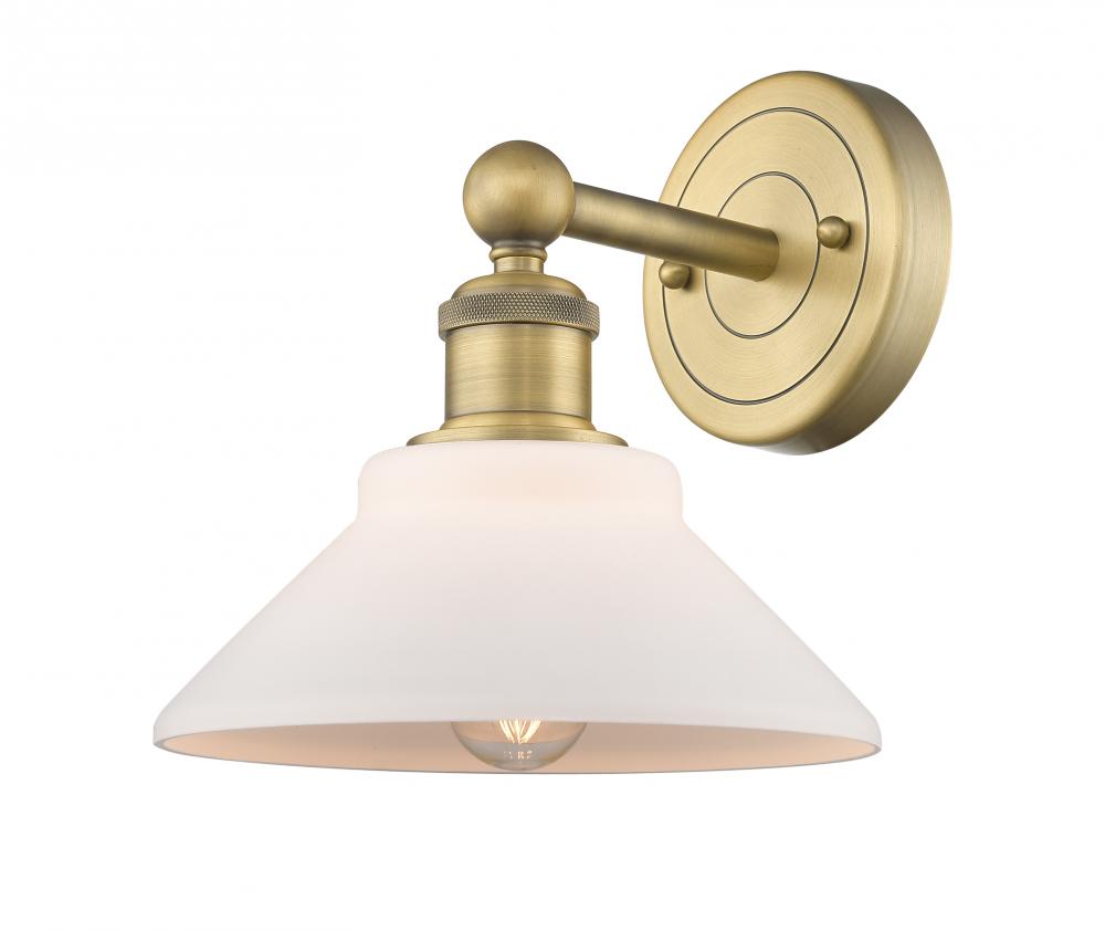 Orwell - 1 Light - 8 inch - Brushed Brass - Sconce