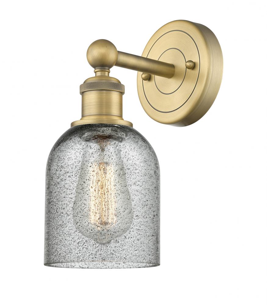 Caledonia - 1 Light - 5 inch - Brushed Brass - Sconce