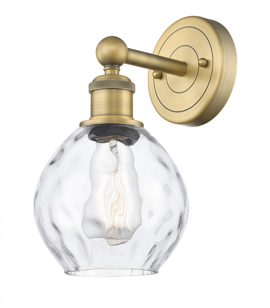 Waverly - 1 Light - 6 inch - Brushed Brass - Sconce