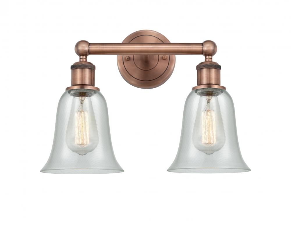 Hanover - 2 Light - 15 inch - Antique Copper - Bath Vanity Light