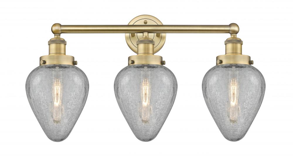 Geneseo - 3 Light - 25 inch - Brushed Brass - Bath Vanity Light