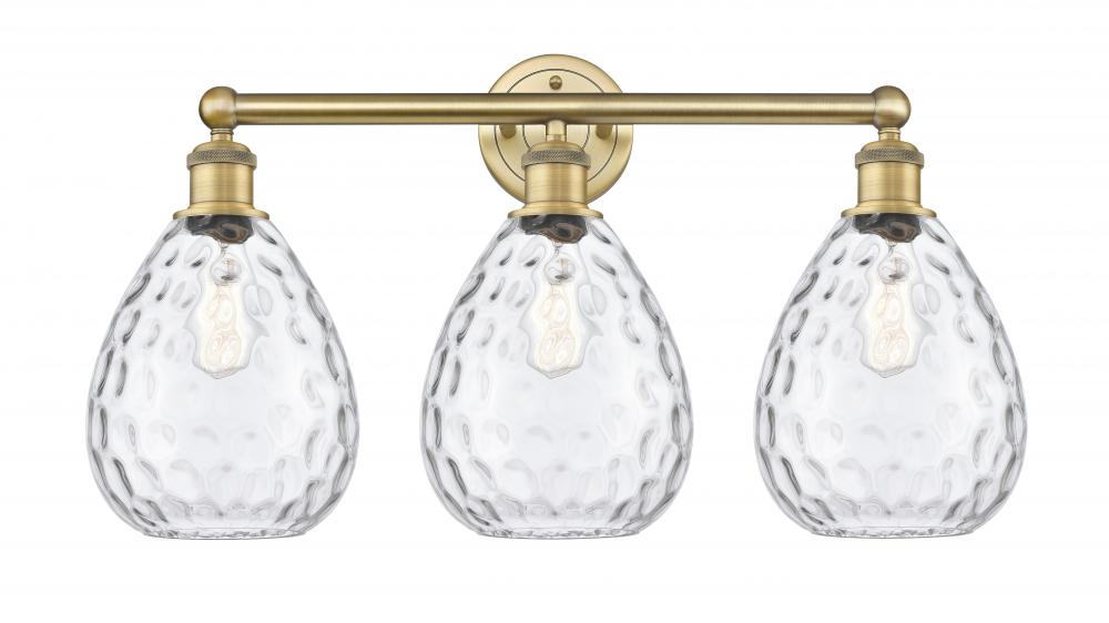 Waverly - 3 Light - 26 inch - Brushed Brass - Bath Vanity Light