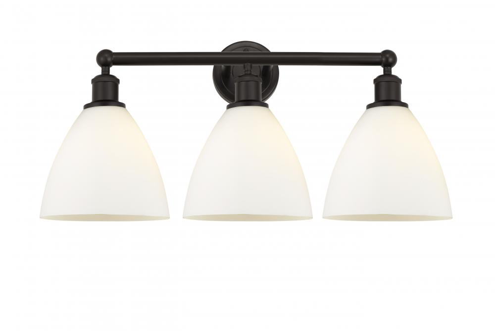 Bristol - 3 Light - 26 inch - Oil Rubbed Bronze - Bath Vanity Light