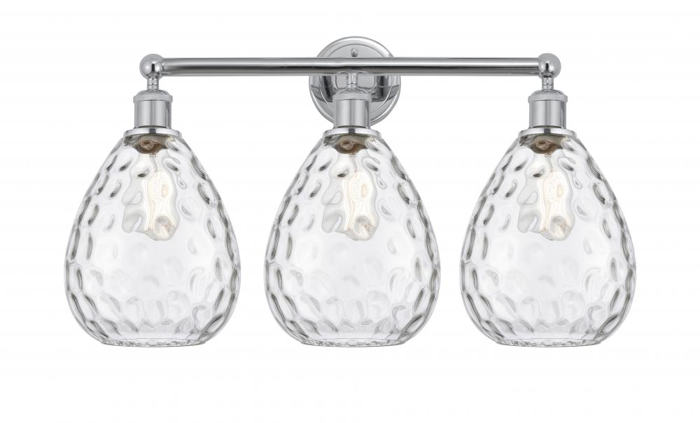 Waverly - 3 Light - 26 inch - Polished Chrome - Bath Vanity Light