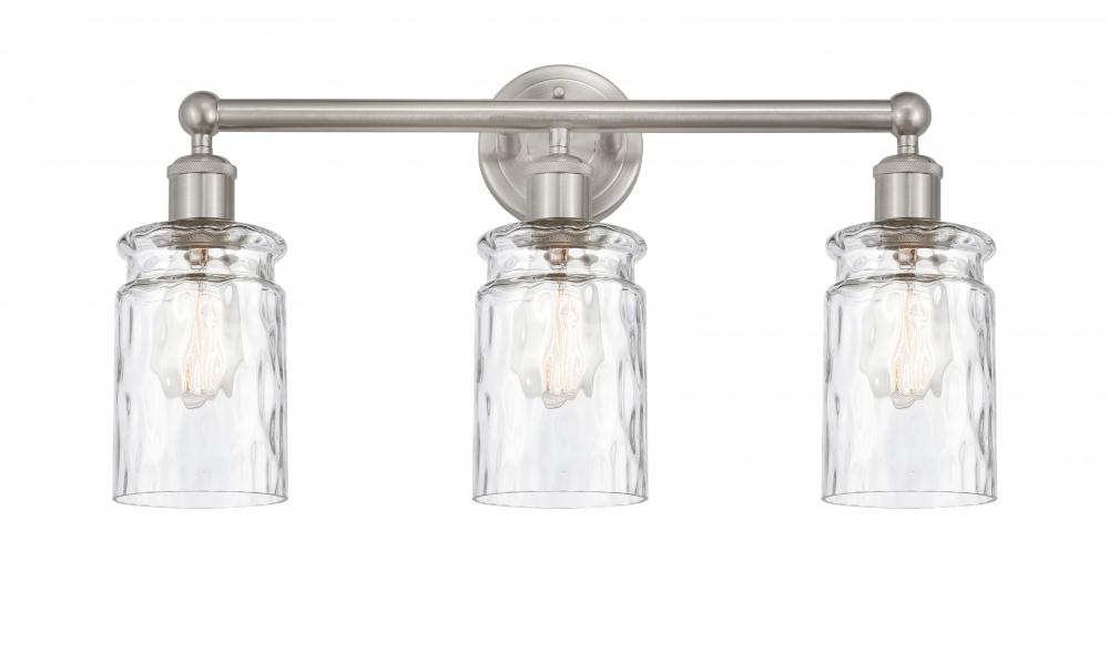 Candor - 3 Light - 23 inch - Brushed Satin Nickel - Bath Vanity Light