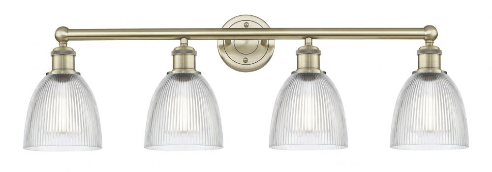 Castile - 4 Light - 33 inch - Antique Brass - Bath Vanity Light