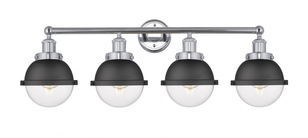 Edison - 4 Light - 34 inch - Polished Chrome - Bath Vanity Light