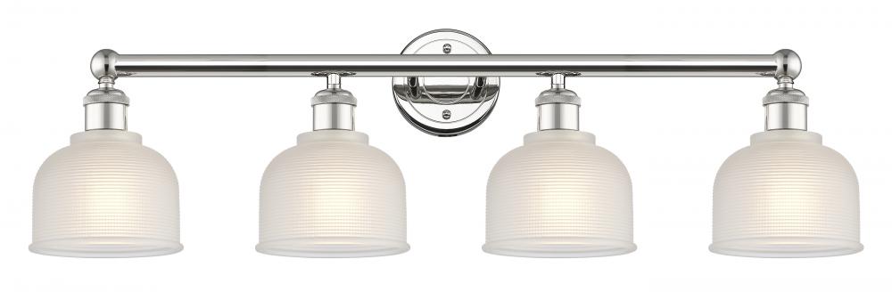 Dayton - 4 Light - 33 inch - Polished Nickel - Bath Vanity Light