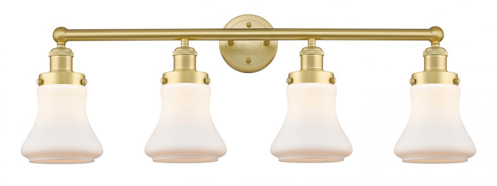 Bellmont - 4 Light - 33 inch - Satin Gold - Bath Vanity Light