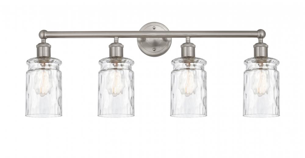 Candor - 4 Light - 32 inch - Brushed Satin Nickel - Bath Vanity Light