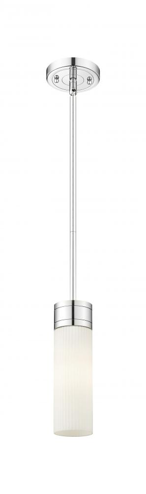 Boreas - 1 Light - 3 inch - Polished Chrome - Stem Hung - Mini Pendant