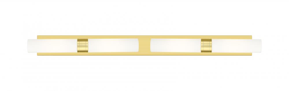 Boreas - 4 Light - 51 inch - Satin Gold - Bath Vanity Light