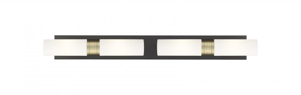 Boreas - 4 Light - 39 inch - Black Antique Brass - Bath Vanity Light