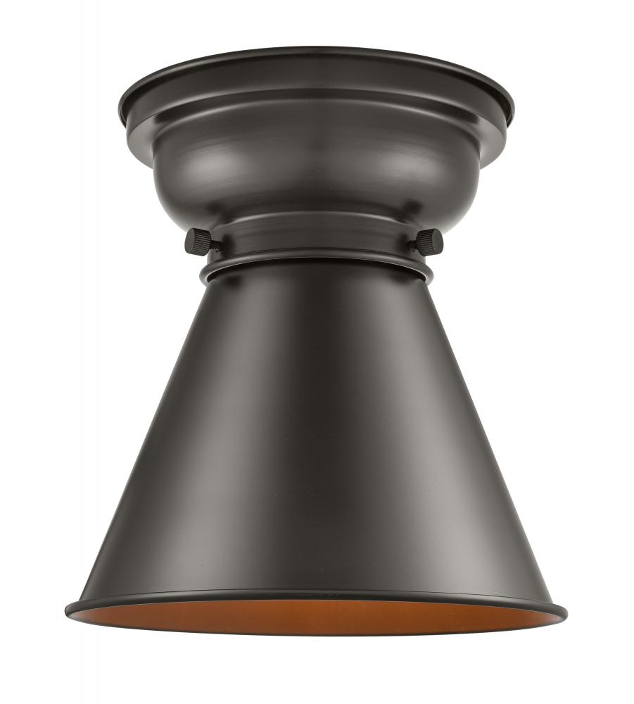 Appalachian - 1 Light - 8 inch - Oil Rubbed Bronze - Flush Mount