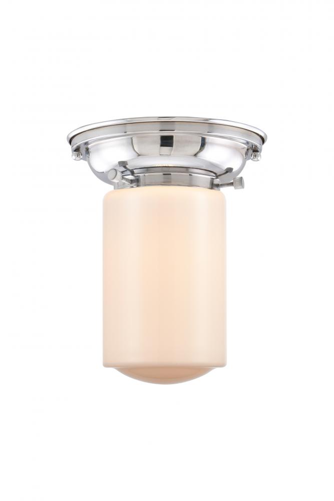 Dover - 1 Light - 6 inch - Polished Chrome - Flush Mount