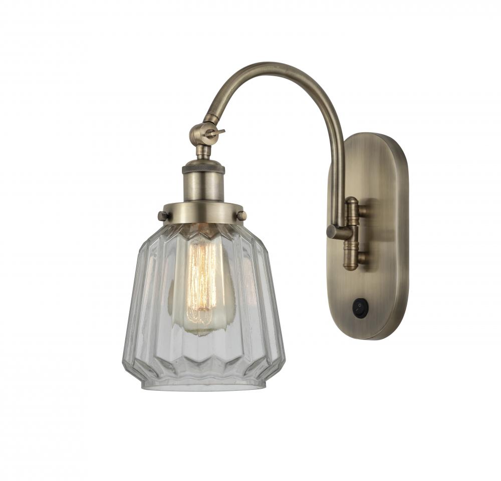 Chatham - 1 Light - 7 inch - Antique Brass - Sconce