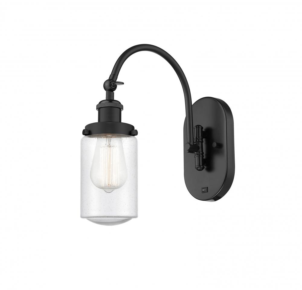 Dover - 1 Light - 5 inch - Matte Black - Sconce