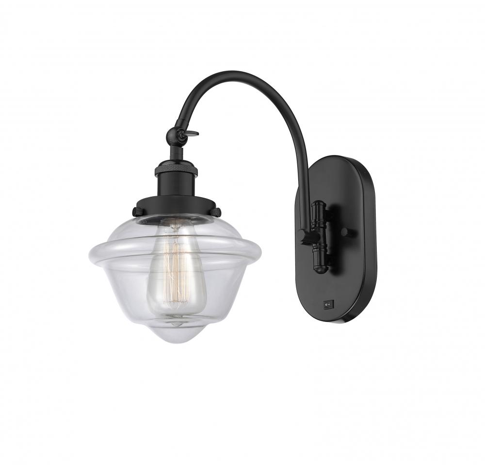 Oxford - 1 Light - 8 inch - Matte Black - Sconce