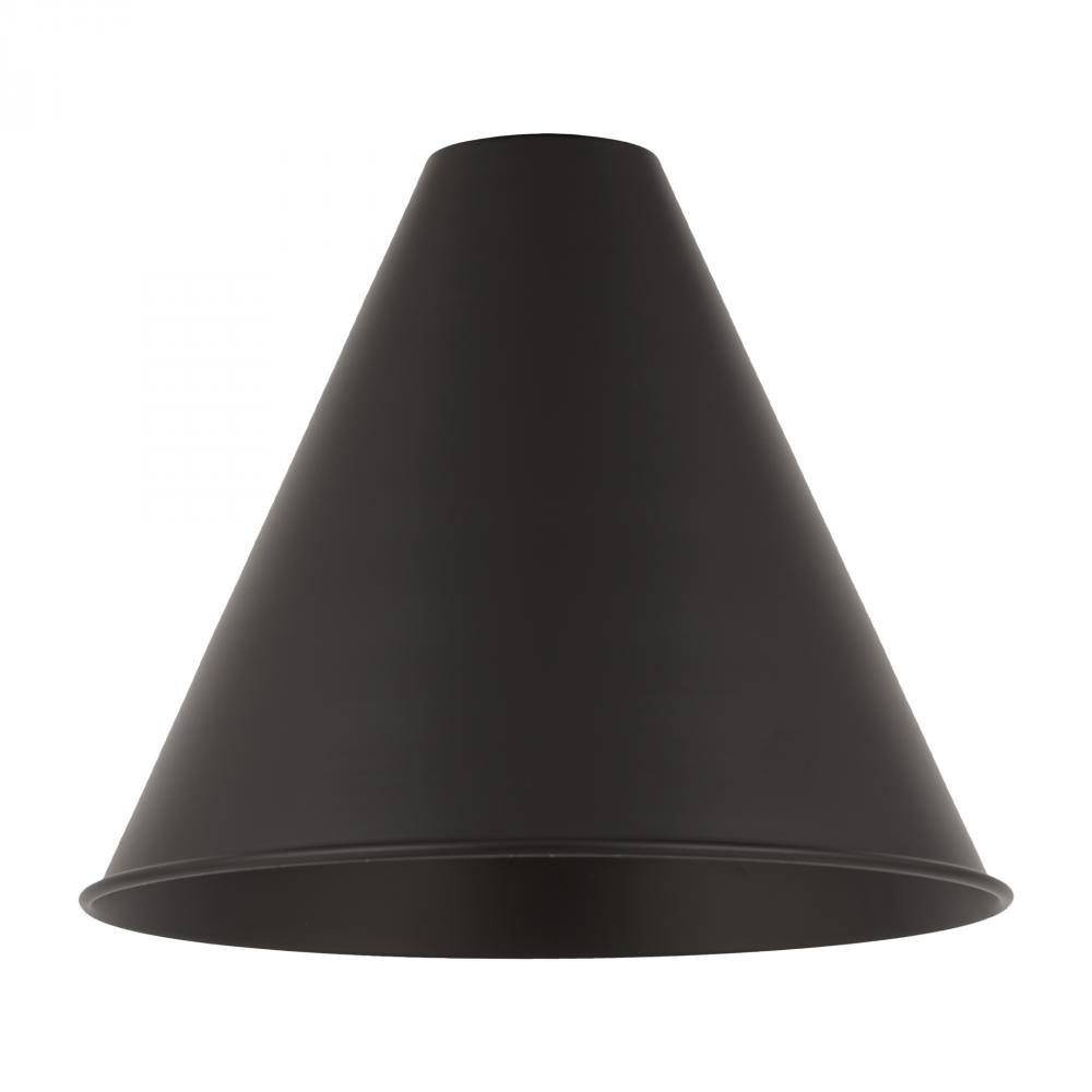 Berkshire Light 16 inch Matte Black Metal Shade