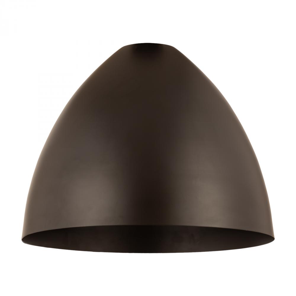 Metal Bristol Light 16 inch Oil Rubbed Bronze Metal Shade