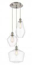 Innovations Lighting 113B-3P-SN-G652-MU - Cindyrella 3 Light 14 inch Multi-Pendant