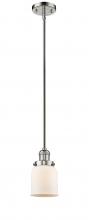 Innovations Lighting 201S-PN-G51 - Bell - 1 Light - 5 inch - Polished Nickel - Stem Hung - Mini Pendant