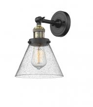 Innovations Lighting 203-BAB-G44 - Cone - 1 Light - 8 inch - Black Antique Brass - Sconce