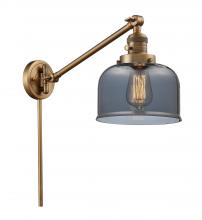 Innovations Lighting 237-BB-G73 - Bell - 1 Light - 8 inch - Brushed Brass - Swing Arm