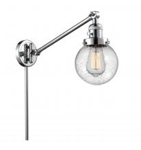 Innovations Lighting 237-PC-G204-6 - Beacon - 1 Light - 6 inch - Polished Chrome -Adjustable Swing Arm