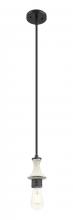 Innovations Lighting 415-1SR-BK - Astor - 1 Light - 3.5 inch - Matte Black - Mini Pendant