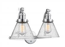 Innovations Lighting 515-2W-PC-G44 - Cone - 2 Light - 18 inch - Polished Chrome - Adjustable Bath Vanity Light