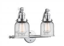 Innovations Lighting 515-2W-PC-G52 - Bell - 2 Light - 18 inch - Polished Chrome - Adjustable Bath Vanity Light