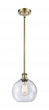 Innovations Lighting 516-1S-AB-G124-LED - Athens - 1 Light - 8 inch - Antique Brass - Mini Pendant