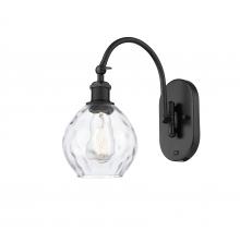 Innovations Lighting 518-1W-BK-G362 - Waverly - 1 Light - 6 inch - Matte Black - Sconce