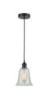 Innovations Lighting 616-1P-BK-G2811 - Hanover - 1 Light - 6 inch - Matte Black - Cord hung - Mini Pendant