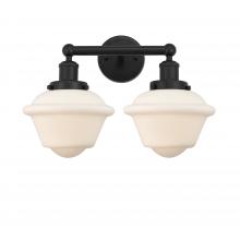  616-2W-BK-G531 - Oxford - 2 Light - 16 inch - Matte Black - Bath Vanity Light