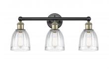  616-3W-BAB-G442 - Brookfield - 3 Light - 24 inch - Black Antique Brass - Bath Vanity Light