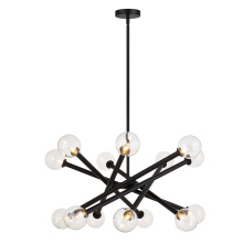 Matteo Lighting C64614BKCL - Matchstix Pendant