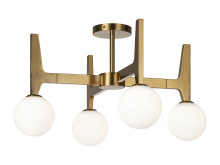 Matteo Lighting X34904AGOP - SCRIBEN Ceiling Mount