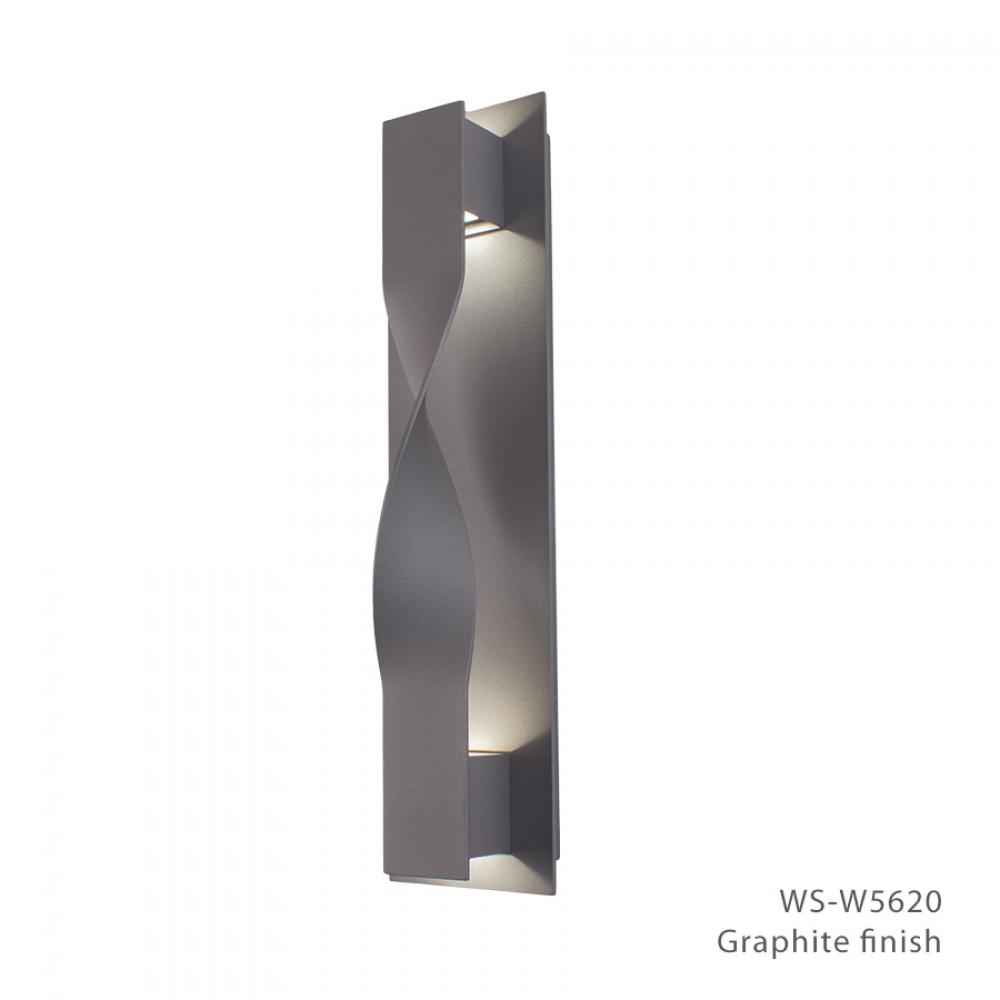 Twist Outdoor Wall Sconce Light