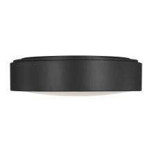 Generation Lighting GLF1053MBK - Albee Large Flush Mount