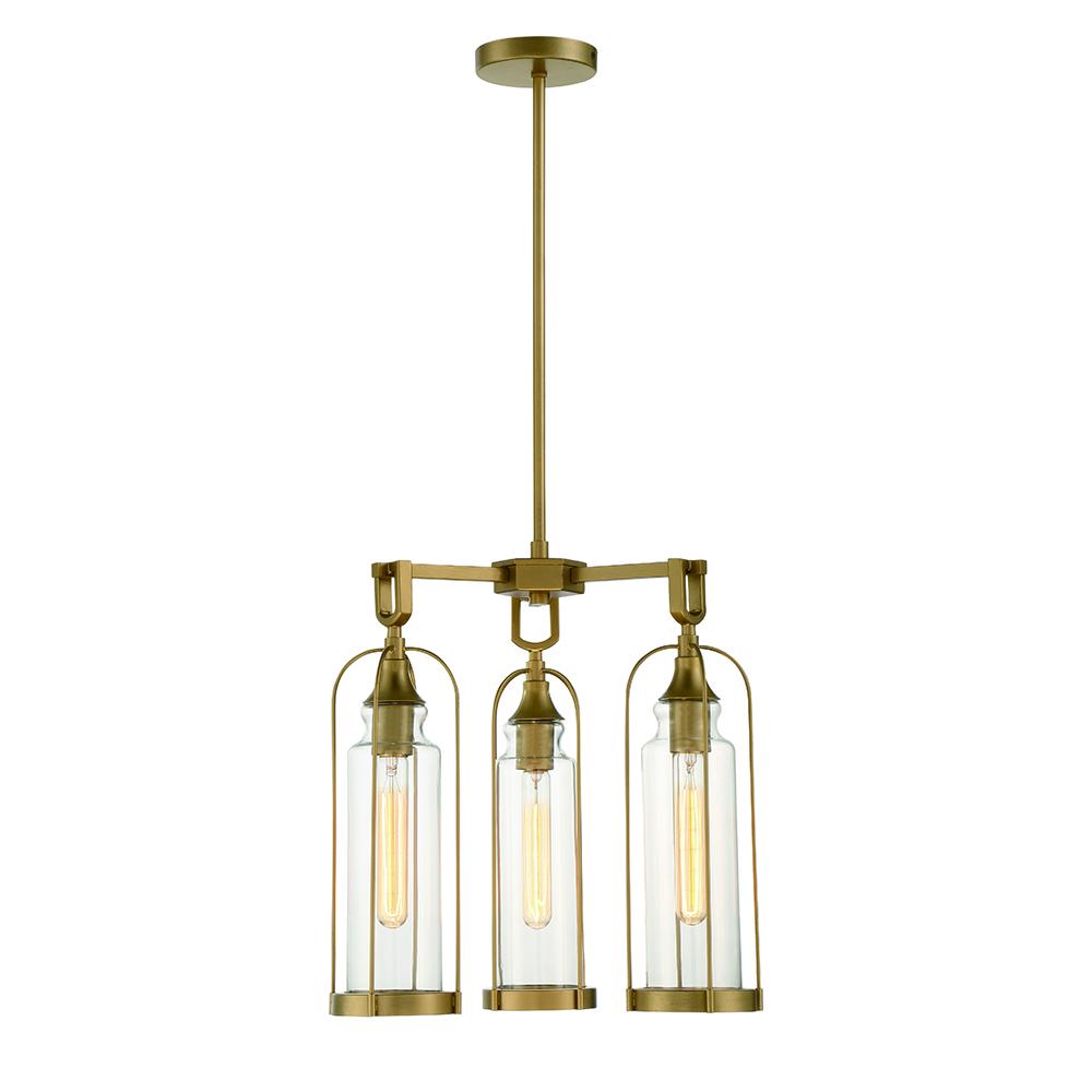 18" 3LT Outdoor Chandelier