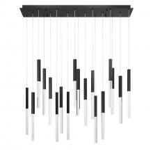 Eurofase 46771-018 - Benicio 18 Light Chandelier in Black