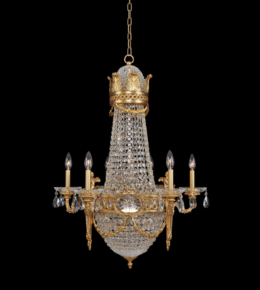 Marseille 6 Arm Chandelier